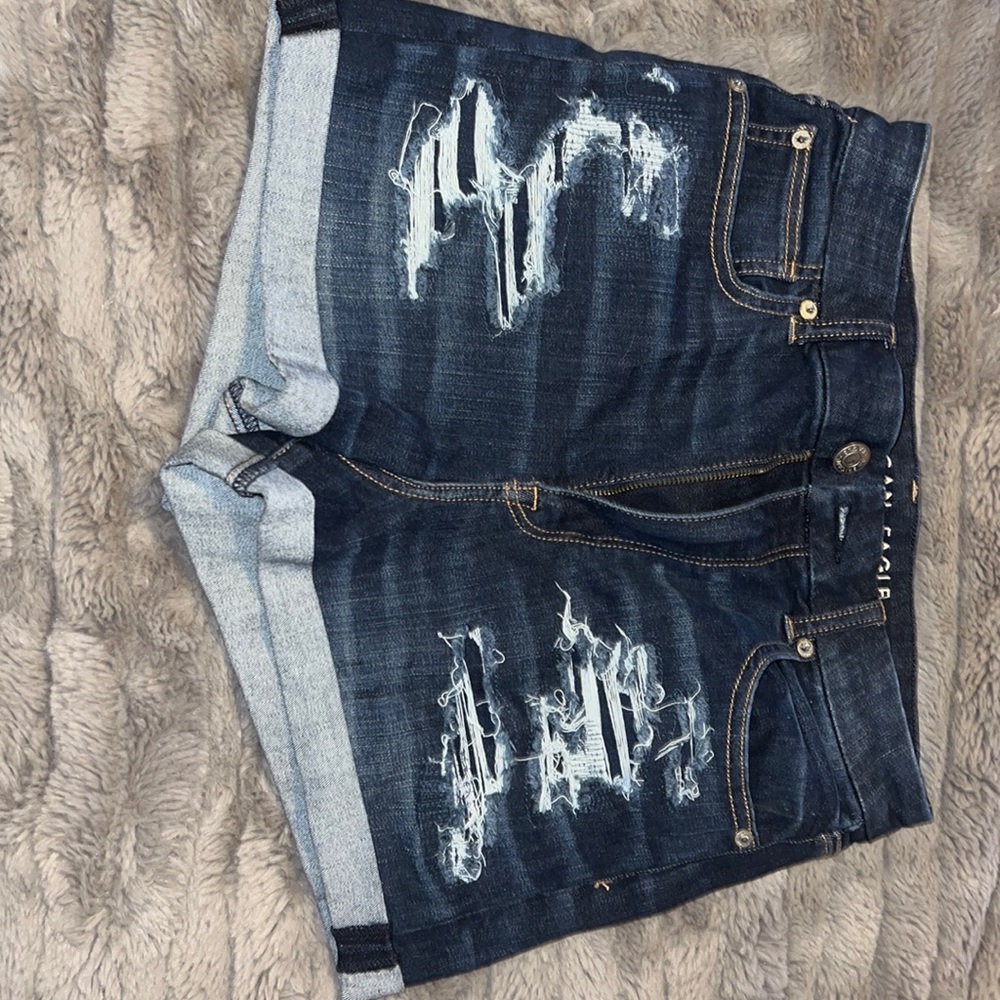 High rise shorts